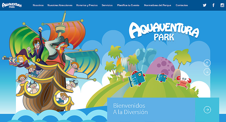 aquaventura park frontend