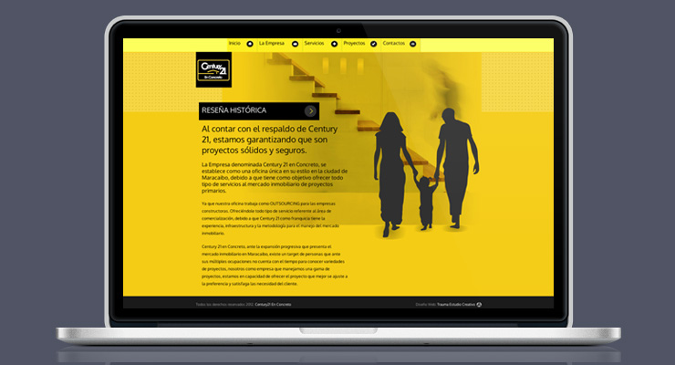 century 21 en concreto frontend